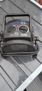 Ferm 2kW Elektrische Kachel, Huis en Inrichting, Kachels, Ophalen, Kolomkachel, Gebruikt, Elektrisch