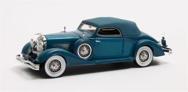 Duesenberg J-519 -2548 Cabrio D’Ieteren 1935 (1:43, Matrix), Hobby en Vrije tijd, Modelauto's | 1:43, Nieuw, Auto, Overige merken