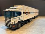 Tekno Scania V8 144 Transport Vooruit, Hobby en Vrije tijd, Modelauto's | 1:50, Ophalen of Verzenden, Nieuw, Bus of Vrachtwagen