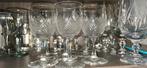Antiek kristallen glaasjes 9 x, Antiek en Kunst, Antiek | Glas en Kristal, Ophalen