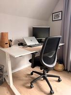 Hoog Laag Bureau + Stoel - Zo Goed Als Nieuw, Huis en Inrichting, Ophalen, Elektrisch, Zo goed als nieuw, Stabureau