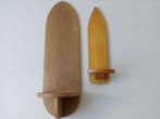 Art deco Wand/beeldrekjes.Consooltjes.Hout.Pr.p.st.vanaf, Ophalen of Verzenden