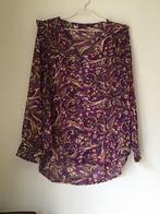 So Soires Blouse paars meerkleurig maat S, Kleding | Dames, Blouses en Tunieken, Paars, Ophalen of Verzenden, Zo goed als nieuw