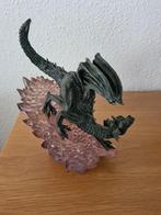 Dierenbeeld: Draak op Kristallen, Ophalen of Verzenden, Zo goed als nieuw, Dier