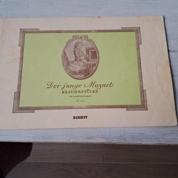 Pianomuziek, mozart voor beginners beschikbaar voor biedingen