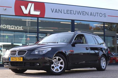 BMW 5 Serie Touring 525d High Executive | Automaat | Glazen, Auto's, BMW, Bedrijf, Te koop, 5-Serie, ABS, Airbags, Airconditioning