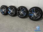 8mm! Originele Lynk & Co 20 inch zwarte velgen 5x108 winterb, Gebruikt, Banden en Velgen, 235 mm, Personenwagen