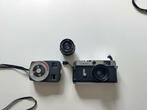 Canon P + Jupiter 12, Industar & Lichtmeter, Ophalen of Verzenden, Gebruikt, Compact, Canon