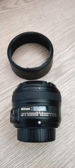 Nikon AF-S 50mm 1.8, Audio, Tv en Foto, Fotografie | Lenzen en Objectieven, Ophalen of Verzenden, Zo goed als nieuw, Standaardlens