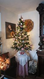 Volledig ingerichte kerstboom en toebehoren, Ophalen, Zo goed als nieuw