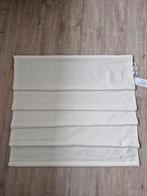 Vouwgordijn creme lichtdoorlatend 100x140, 120 cm of meer, Ophalen of Verzenden, Katoen, Nieuw