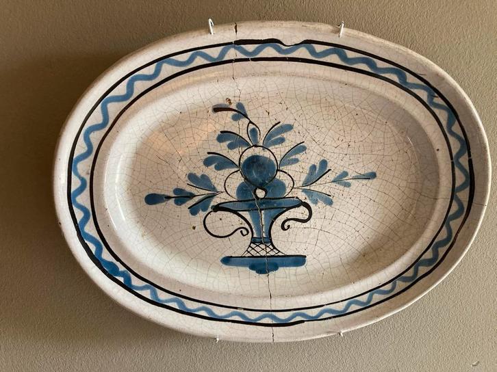 Antiek Franse schaal, Antiek en Kunst, Antiek | Schalen, Ophalen of Verzenden