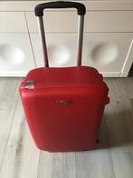 Grote rode American Tourister koffer/uitsschhuifbaar handvat, Gebruikt, Hard kunststof, American Tourister, 45 tot 55 cm