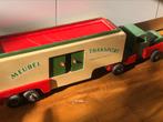 Okwa Houten grote vrachtwagen jaren vijftig/ zeventig, Antiek en Kunst, Ophalen of Verzenden