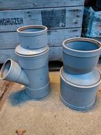 PVC Hulpstukken manchet tbv Riolering, Doe-het-zelf en Verbouw, Buizen en Afvoer, Ophalen, Afvoer, Gebruikt, Pvc