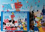 Clementoni - Disneyland Paris - 1000 stukjes, Ophalen of Verzenden, 500 t/m 1500 stukjes, Zo goed als nieuw, Legpuzzel