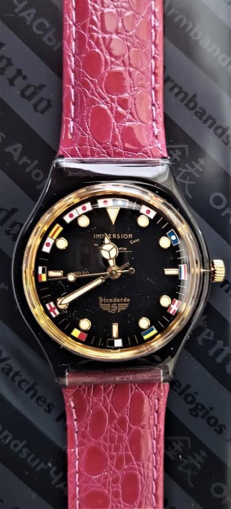 DAMES HORLOGES IMMERSION STENDARDO NAUTIC, Sieraden, Tassen en Uiterlijk, Horloges | Dames, Nieuw, Polshorloge, Overige merken