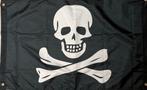 Doodshoofd vlag 60x95 met vier ogen, Diversen, Ophalen of Verzenden, Nieuw