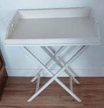 👉✨️Butlertray / bijzettafel met dienblad✨️👈, Huis en Inrichting, Ophalen, Gebruikt, 55 tot 75 cm, Landelijk