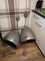 2 stuks grote zware hanglampen, Ophalen of Verzenden