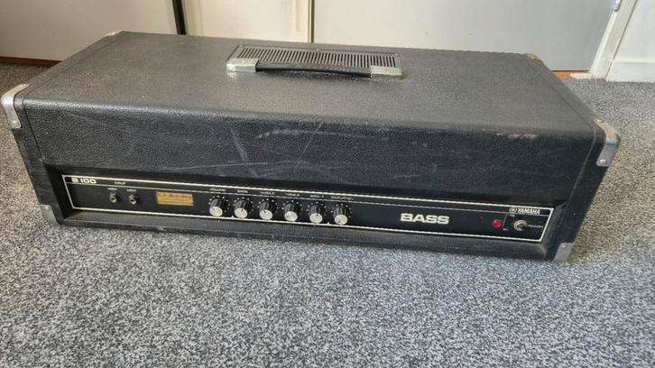 Vintage Yamaha B100 Bass Amp Head – Japanse basversterker, Muziek en Instrumenten, Versterkers | Bas en Gitaar, Gebruikt, Ophalen of Verzenden