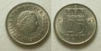 Juliana 25 cent 1960, Ophalen of Verzenden, Koningin Juliana, 25 cent, Losse munt