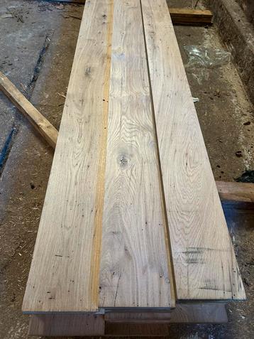 Eiken planken te koop b keus 300x18x3 geschaafd beschikbaar voor biedingen