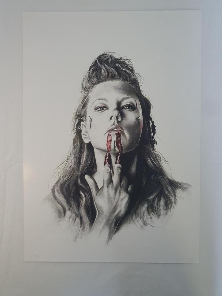 Mooie posters van de serie Vikings, Verzamelen, Posters, Zo goed als nieuw, Film en Tv, A1 t/m A3, Rechthoekig Staand, Ophalen of Verzenden