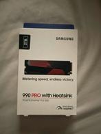 Samsung 990 Pro 2TB SSD met Heatsink, Computers en Software, Harde schijven, Intern, Console, Nieuw, Ophalen of Verzenden