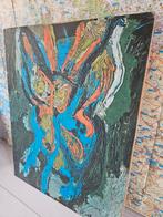 Karel Appel, Antiek en Kunst, Kunst | Schilderijen | Abstract, Ophalen