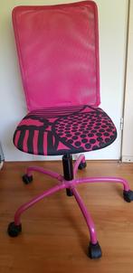 Roze Ikea bureaustoel, Gebruikt, Roze, Ophalen