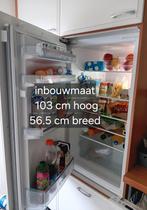 Inbouw koelkast bosch a++ met sleepdeur, Witgoed en Apparatuur, Koelkasten en IJskasten, Ophalen, Zonder vriesvak, Zo goed als nieuw