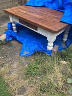 grenen salontgafel, Huis en Inrichting, Ophalen, Gebruikt, Minder dan 100 cm, Rechthoekig