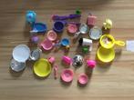 Barbie keuken spulletjes, Kinderen en Baby's, Speelgoed | Poppen, Ophalen of Verzenden, Zo goed als nieuw, Barbie