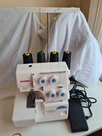 Janome Lockmachine met 4 Draden - zo goed als nieuw, Hobby en Vrije tijd, Naaimachines en Toebehoren, Ophalen, Zo goed als nieuw