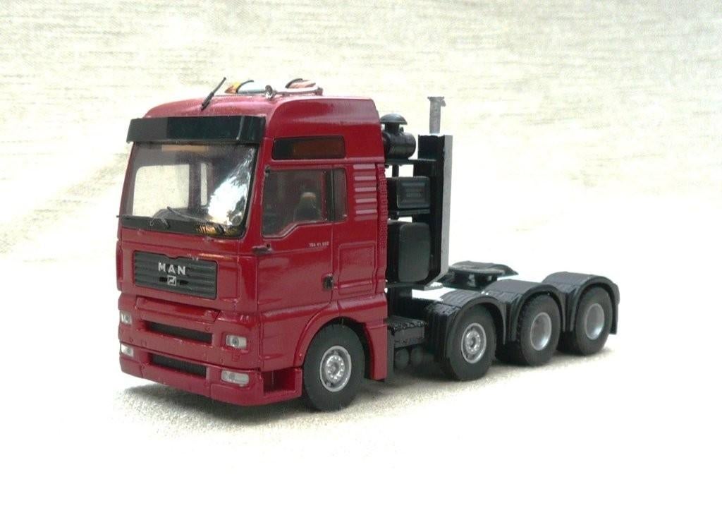 Lion MAN TGA 41.660 8x4 zwaar transport trekker., Hobby en Vrije tijd, Modelauto's | 1:50, Ophalen of Verzenden, Nieuw, Bus of Vrachtwagen