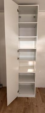 1x Pax kast wit 50x236cm + Vikanes deur en planken, Huis en Inrichting, Ophalen, Met deur(en), 200 cm of meer, 50 tot 100 cm