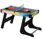 4-in-1 Speeltafel: Tafeltennis, Airhockey, Voetbal, Biljart, Ophalen of Verzenden, Nieuw