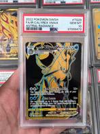 Pokémon PSA 10 Calyrex Vmax #TG29 Astral Radiance, Ophalen of Verzenden, Zo goed als nieuw, Losse kaart, Foil