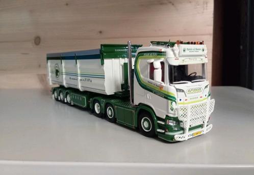 Scania Patrick v/d Hoeven kipper Tekno, Hobby en Vrije tijd, Modelauto's | 1:50, Nieuw, Bus of Vrachtwagen, Tekno, Ophalen of Verzenden