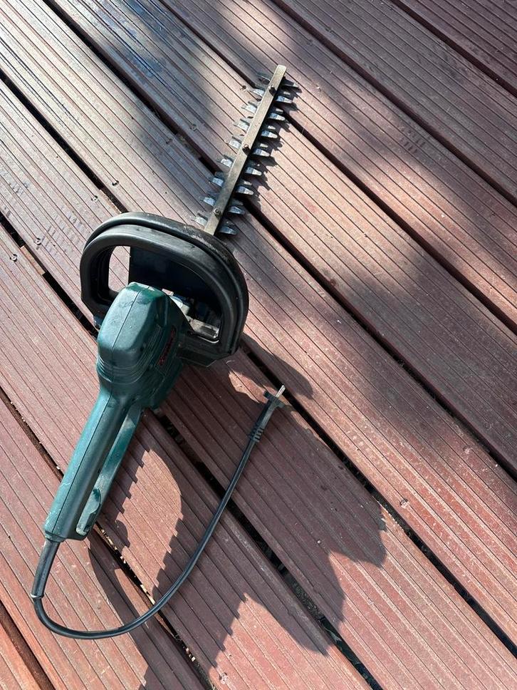 Metabo Heggenschaar Elektrisch - 45cm, Tuin en Terras, Heggenscharen, Gebruikt, Elektrisch, Ophalen