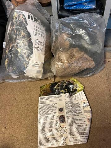 2x Ghillie Suit. Samen €15 beschikbaar voor biedingen