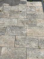 Betontegels (tuintegels), Tuin en Terras, Tegels en Klinkers, Ophalen, Gebruikt, 10 m² of meer, Beton