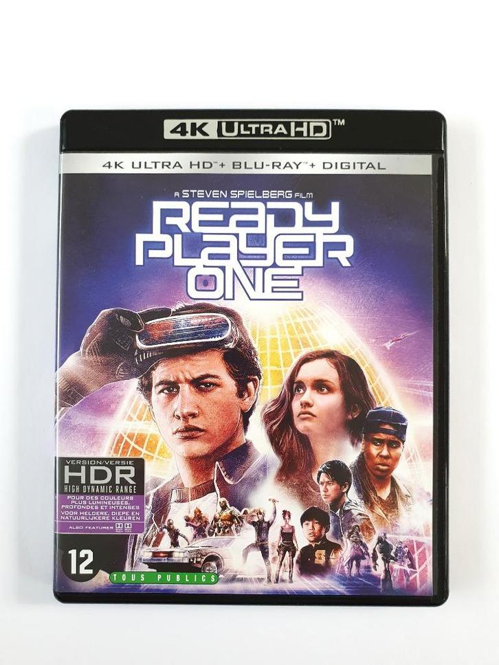 Ready Player One - 4K Ultra HD (2 disc), Cd's en Dvd's, Blu-ray, Science Fiction en Fantasy, Ophalen of Verzenden