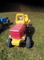 3 speelgoed tractors, 2 Mercedes auto's op batt+1trampoline, Ophalen, Gebruikt, Overige merken