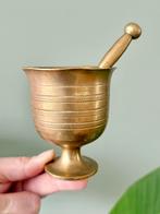 Vintage messing vijzel, Antiek en Kunst, Ophalen of Verzenden