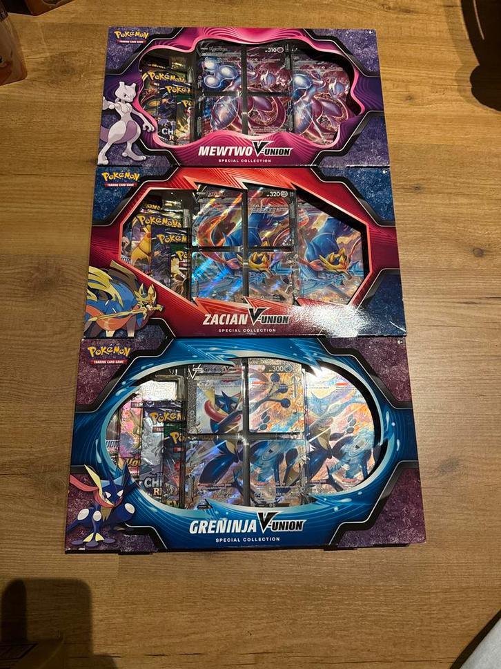 Pokemon V-Union Special Collection - Nieuw! 3 Boxen!, Hobby en Vrije tijd, Verzamelkaartspellen | Pokémon, Nieuw, Overige typen
