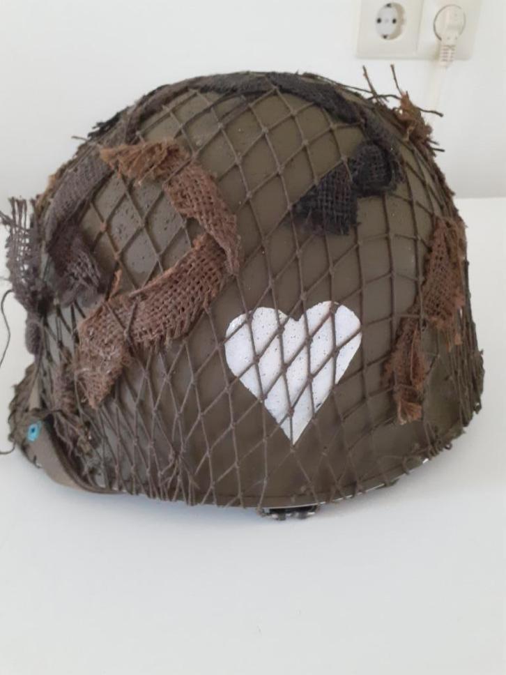 helm NL leger M1, Verzamelen, Militaria | Algemeen, Landmacht, Helm of Baret, Nederland, Ophalen of Verzenden