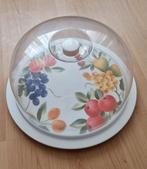 Vintage cake dienblad., Huis en Inrichting, Ophalen, Zo goed als nieuw, Rond, Kunststof