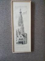 P. Vetter: Grote Markt in Breda, Antiek en Kunst, Ophalen of Verzenden